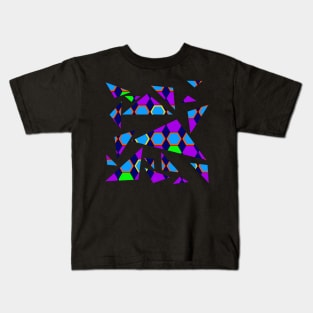 Hexagon Pattern No 1 Kids T-Shirt